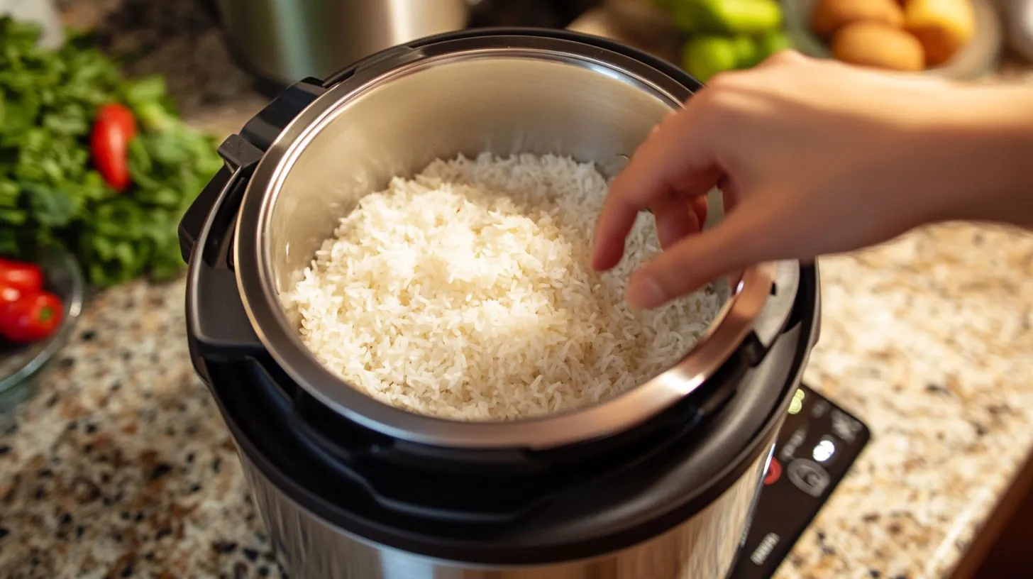 Cooking basmati rice in an Instant Pot – step-by-step