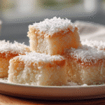 Coconut mochi cake