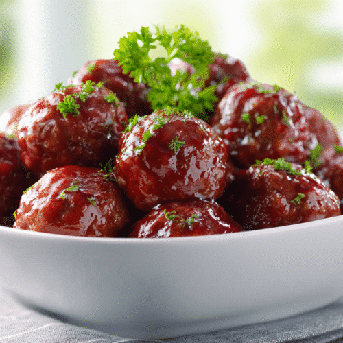 Party cranberry meatballs