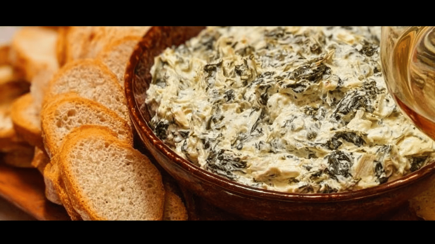 Irresistible Crockpot Spinach Artichoke Dip