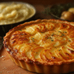Delicious Irish Potato Pie, a traditional comfort food with tender potatoes and savory filling.