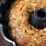 Delicious homemade Apple Bundt Cake with fresh apples and spices